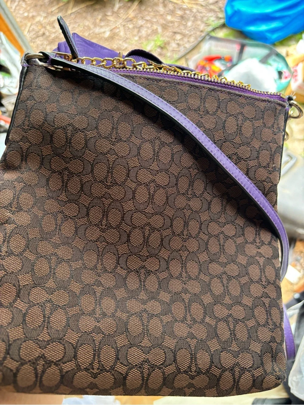 Coach signature monogram